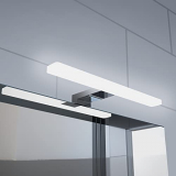 Luz de espejo Led 30cm IP44 luz de baño 8W 4000k luz de maquillaje luz de armario de baño iluminación de armario luz de abrazadera luz de maquillaje