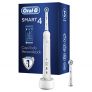 Oral-B Smart 4 4000N Smart Cepillo De Dientes Eléctrico, 1 Mango Blanco Recargable con Tecnología De Braun, 2 Cabezales De Recambio, 1 Estuche De Viaje. Se Conecta Con Bluetooth