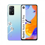 Xiaomi Redmi Note 11 Pro – Smartphone de 6+128GB, Pantalla de 6.67” 120Hz FHD+ AMOLED, Cuádruple Cámara de 108MP+8MP+2MP+2MP AI, 5000mAh, Star Blue (Versión ES + 3 años de garantía)
