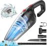 DGH Aspiradora de Mano inalámbrica Recargable, aspiradora de Mano portátil húmeda y Seca, Mini aspiradora de Mano Liviana para el Pelo de Mascotas, Limpieza del hogar