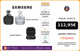 Samsung Galaxy Buds Pro y Buds 2,  Auriculares inalámbricos, Cancelación de ruido, IPX7, Autonomía 28h, Carga inalámbrica, Fast Charge|Auriculares y audífonos|