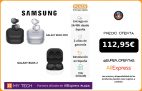Samsung Galaxy Buds Pro y Buds 2,  Auriculares inalámbricos, Cancelación de ruido, IPX7, Autonomía 28h, Carga inalámbrica, Fast Charge|Auriculares y audífonos|