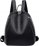 Mochilas Informales de algodón y Cuero, Mochilas pequeñas para Viajes Escolares, Mochila Vintage Mochila para Mujer, Mochilas Informales, Mochila para Viajes Escolares Trabajo