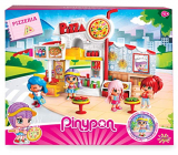 Pinypon – Pizzería con 1 figurita, niños y niñas de 4 a 8 años (Famosa 700014755)