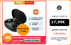 Xioami Mi True Wireless Earbuds Basic 2 (Black) Versión Global y Original, Bluetooth 5.0, Batería de 12 Horas de Duración|Auriculares y audífonos|