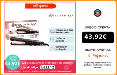 Bellissima Plancha de Pelo My Pro Steam B28 100 con Vapor, Liso Perfecto y Luminoso, todo Tipo de Cabello, Planchas de pelo|Planchas de pelo|
