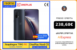 OnePlus Nord CE 5G EB2103 teléfono inteligente 8GB 128GB y 12GB 256GB Snapdragon 750G Warp CARGO DE 30T Plus|Teléfonos móviles|