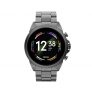 Fossil Smartwatch Gen 6 Para Hombre, de Acero Inoxidable, con Alexa integrada, en Tono Ahumado, con Brazalete de Acero Inoxidable en Tono Gris, FTW4059