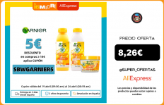 GARNIER Fructis Hair Food Champu, Mascarilla para Pelo Seco 3 en 1, Acondicionador Banana Nutritiva, Papaya Reparadora y Sandía|Sets de cuidado del cabello|