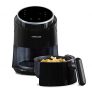 Mellerware – Freidora sin Aceite Crunchy! 1230W | 7 Programas Predefinidos | Temporizador Programable | Air Fryer 80-200 Grados | Diseño Compacto| 1,4L | Sin BPA/PFOA | Freidora de Aire | (Black)