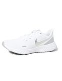 Nike Revolution 5 – Zapatillas Mujer, Blanco (White/Wolf Grey-Pure Platinum), 36 EU, Par