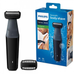 Philips Serie 3000 BG3010/15 – Afeitadora corporal apta para la ducha con 1 peines-guia 50 min de uso