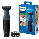 Philips Serie 3000 BG3010/15 – Afeitadora corporal apta para la ducha con 1 peines-guia 50 min de uso