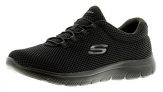 Skechers Summits – Zapatillas Deportivas, Mujer, Negro, 40 EU