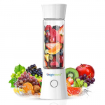 Licuadora Portátil 480 ml, Vaso Exprimidor Eléctrico Con 6 Cuchillas Acero Inoxidable, Batería Usb Recargable de 4000mAh, Mini Batidora Para Fruta, Verdura, Smoothies y Batidos, Weightworld