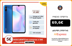 [Versión Garantía Española Oficial] Xiaomi Redmi 9A/9AT 2GB 32GB teléfono inteligente 5000mAh MediaTek Helio G25 6,53 ”HD 13MP|Teléfonos móviles|