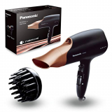 Panasonic EH-NA63CN825 – Secador profesional para hidratación y brillo (tecnología nanoe avanzada, 2000 w potente, 3 velocidades y 4 temperaturas, botón de aire frio, con difusor)