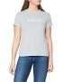 Levi’s The tee Camiseta, Seasonal Mv Logo Starstruck Heather Grey, S para Mujer