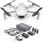 DJI Mavic Mini Combo – Dron Ultraligero y Portátil, Sin Care Refresh, Duración Batería 30 Minutos, Sin Tarjeta, Distancia Transmisión 2 Km, Gimbal 3 Ejes, 12 MP, Video HD 2.7K, 3 Baterías