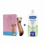 Durex Naturals Lubricante de Base Agua 250ml + Vibrador Satisfyer Pro 2 Next Generation