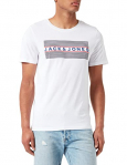 Jack & Jones JJECORP Logo tee SS O-Neck Noos Camiseta, Blanco. Detalles: play2/Slim Fit, M para Hombre