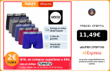 UNCO Calzoncillos Hombre Bóxer de Algodón Ajustados, Bóxer Hombre Multicolores, Ropa Interior Pack de 6 Suave y Cómodo|Calzoncillos|