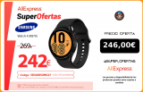 Reloj Samsung Galaxy Watch 4 (R870)   Bluetooth   Smartwatch de 44 mm, Color Negro (Black), Pantalla Touch AMOLED de 1,4|Relojes inteligentes|