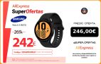 Reloj Samsung Galaxy Watch 4 (R870)   Bluetooth   Smartwatch de 44 mm, Color Negro (Black), Pantalla Touch AMOLED de 1,4|Relojes inteligentes|