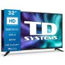 TD Systems K32DLG12H – Televisores 32 Pulgadas HD, 800 PCI Hz, 3X HDMI, USB Grabador Reproductor, DVB-T2/C/S2 Modo Hotel. Televisiones