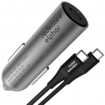 Cargador Coche Carga Rapida, Radensee Elphar Cargador Coche USB C Car Charger with Cable USB C Carga Rapida