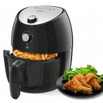 Aigostar Hayden Pro – Freidora de aire sin aceite, 1500W, cesta antiadherente extraíble, temporizador, apagado automático. Libre de BPA. Diseño exclusivo.