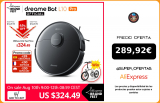 【Promo Code:08ESOW25】Dreame Bot L10 Pro Robot aspiradora para casa Superb LiDAR navegación 4000Pa succión 150 minutos Carga automática 570ml polvo tanque|Aspiradoras|