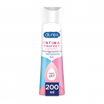 Durex Íntima Protect Gel Limpiador Higiene Íntima Refrescante 2In1, Fórmula Pro-Ph, Hipoalergénico y Libre de Colorantes Artificiales, Multicolor, 200 Ml