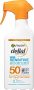 GARNIER DELIAL Sensitive Advanced – Leche Solar para Pieles Claras, Sensibles e Intolerantes al Sol, IP50+, Multicolor – 300 ml