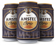 Amstel Oro Cerveza Tostada Pack Lata, 24 x 33cl