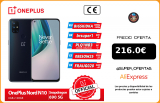 OnePlus Nord N10 5G Versión global 6GB 128GB Snapdragon 690 Teléfono inteligente Pantalla de 90Hz Cámaras cuádruples de 64MP OnePlus Official Store; código: 08ESOW15(€150 15) WISHLIST15(€120 15) 08ESOW25(€250 25)|Teléfonos móviles|