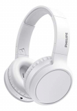 Philips H5205WT/00 Auriculares Inalámbricos Bluetooth, Auriculares Supraaurales (Micrófono, Botón Refuerzo Graves, 29 Horas Reproducción, Carga Rápida, Aislamiento Sonido) Blanco – Modelo 2020/2021