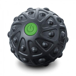 Beurer MG10 Bola de masaje con vibración, compacta, 2 niveles intensidad para activar zonas tensas de los músculos, superfície tacto suave, óptimo para viajes, 7.5 cm, color negro