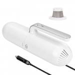 FREESOO Aspirador de Coche 8000 Pa Potente Versión Mejorada Aspiradora de Mano con Cable de 4.5M DC 12V 130W Aspiradores para Coche Seco y Húmedo con HEPA Filtro de Acero Inoxidable 3 Boquillas