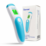Berrcom Termómetro Digital Frente Infrarrojo sin Contacto, para Bebés Médico Termometros pantalla Retroiluminada de Tres Colores