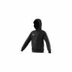 Adidas CORE18 Hoody Y Sudadera con Capucha, Unisex Niños, Negro/Blanco, 5-6 años (Talla del Fabricante: 116)