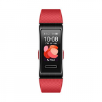 HUAWEI Band 4 Pro – Pulsera de actividad con pantalla AMOLED de 0.95 pulgadas, monitorización continua con TruSeen 3.5 24/7, monitoreo del sueño, GPS incorporado, 5 ATM, color cinnabar red