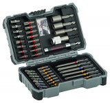 Bosch Professional Set de 43 unidades Punta de atornillar Extra Hard (Cruceta, Pozidriv, T-bit, TH-, S-Bit, Accesorios taladros rotativos y atornilladores)