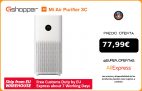 Xiaomi purificador de aire Mijia Mi 3C, pantalla LED Digital, filtro HEPA, aplicación WIFI para el hogar, control inteligente por voz IA para buena calidad|Purificadores de aire|