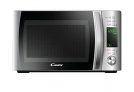 Candy X-Range CMXG20DS, Microondas con Grill, 20L, 1050W, 5 Niveles de Potencia, Digital, 40 Programas, Bloqueo Seguridad, Plato 25,5CM, Grill Rack, Express Cooking, Temporizador, App simply-Fi, Inox