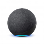 Echo (4.ª generación) | Sonido de alta calidad, controlador de Hogar digital integrado y Alexa | Antracita