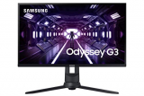 Samsung Odyssey F24G33T – Monitor para gaming de 24″ FullHD (1920×1080), 144 Hz, 1 ms, FreeSync Premium, HDMI, DP, Ajustable en altura, giro e inclinación) Negro