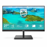 Philips 272E1SA – Monitor de 27 Pulgadas (VGA, HDMI, DisplayPort, Tiempo de Respuesta de 4 ms, 1920 x 1080, 75 Hz, FreeSync), Color Negro