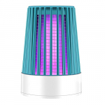 GUHKA Lámpara eléctrica antimosquitos para interior y exterior de camping con USB, color cian