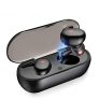Festnight Y30 Bluetooth 5.0 Auriculares inalámbricos Verdaderos Mini Auriculares TWS Auriculares Deportivos a Prueba de Sudor Auriculares internos con micrófono Estuche de Carga Control táctil